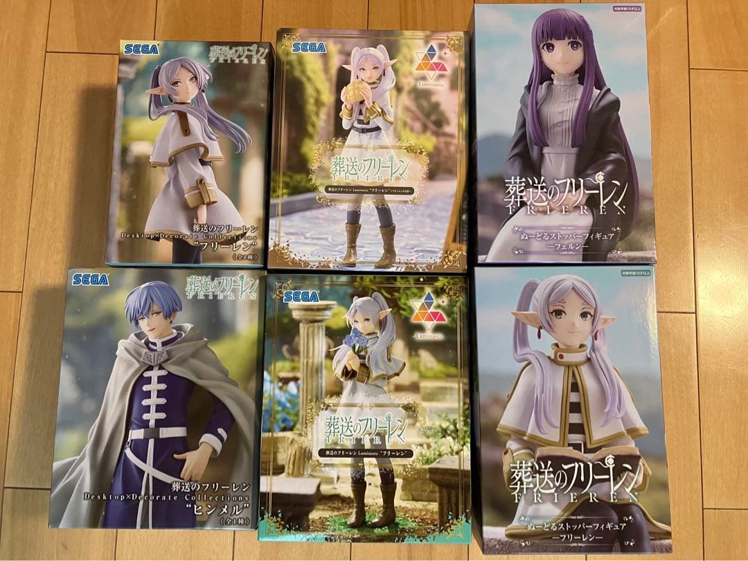 葬送のフリーレン フィギュア 6点セット フリーレン フェルン ヒンメル
