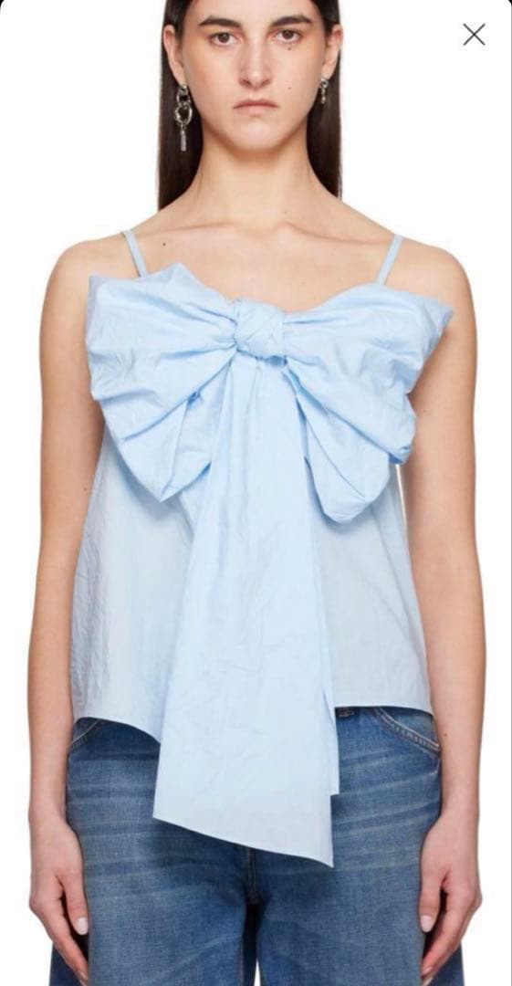 Acne Studios リボンストラップブラウス