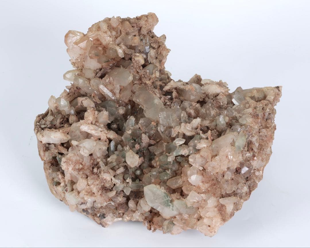 マニカラン産 ピンククラスター ヒマラヤ水晶 7.5kg 鑑賞石 天然石 原石