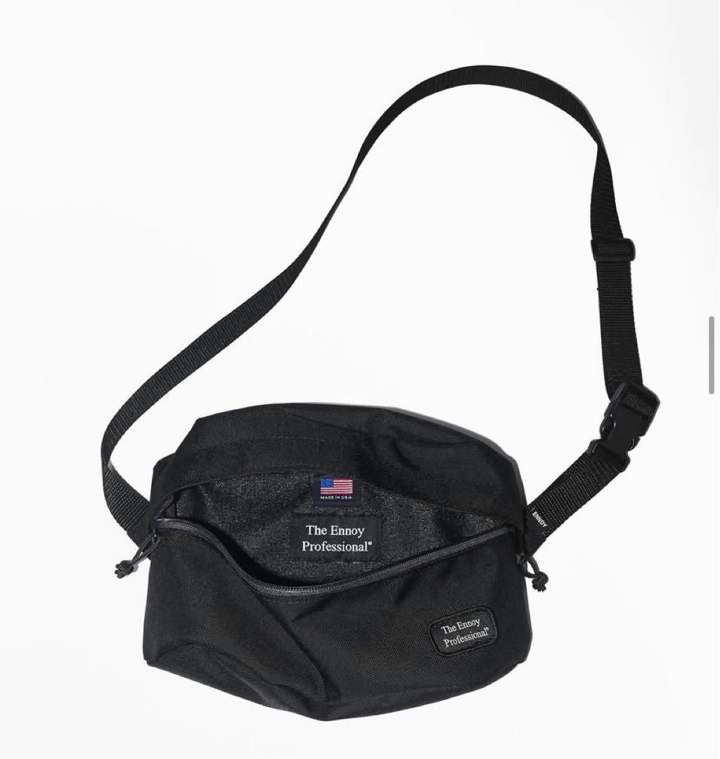 新品未開封　ENNOY WAIST BAG 黒　スタイリスト私物　エンノイ