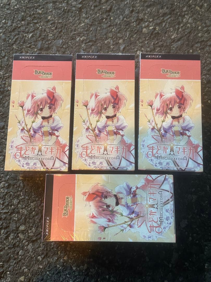 ビルディバイドブライトブースターパック魔法少女まどかマギカ 新品未開封 4BOX