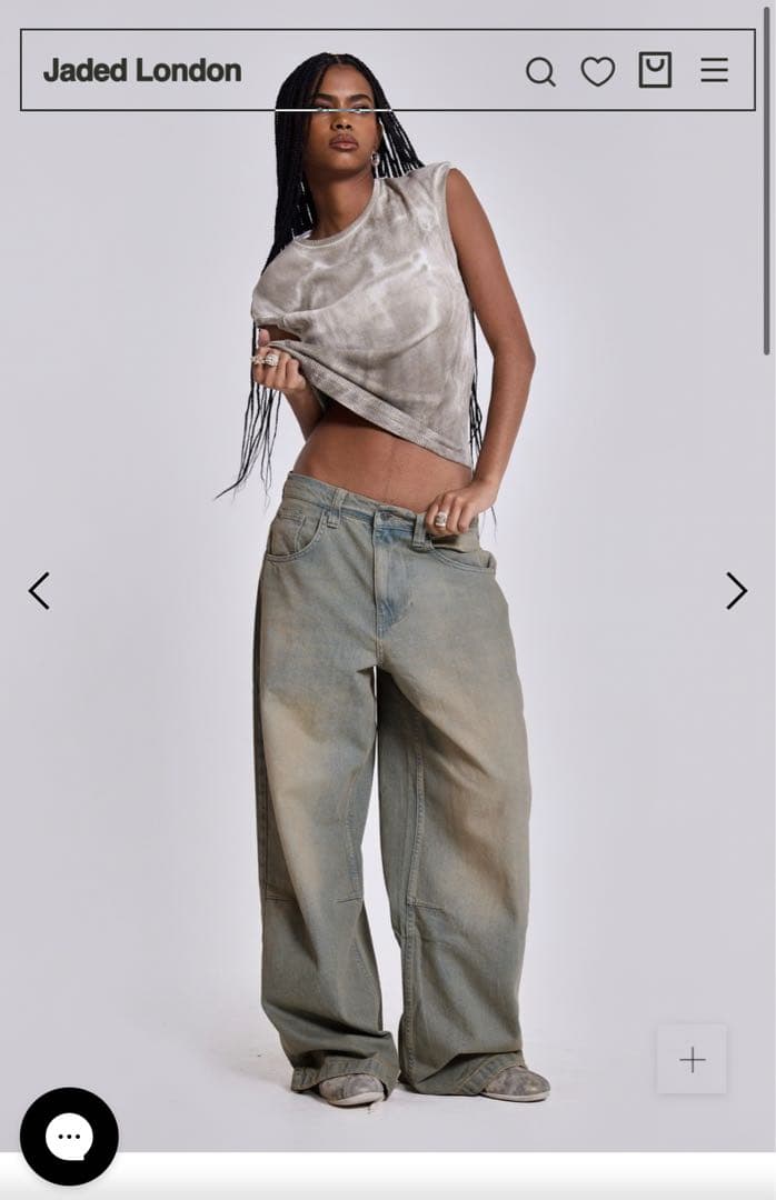 パンツ Jeded London Light Wash Colossus Jeans