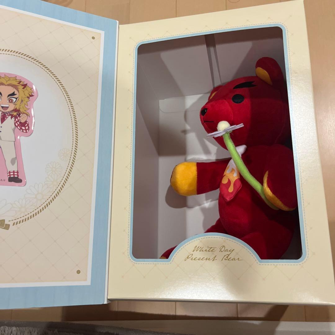 Write Day Present Bear 煉獄杏寿郎ぬいぐるみ 鬼滅の刃』煉獄杏寿郎テディベアが予約受付スタート。世界的ぬいぐるみ
