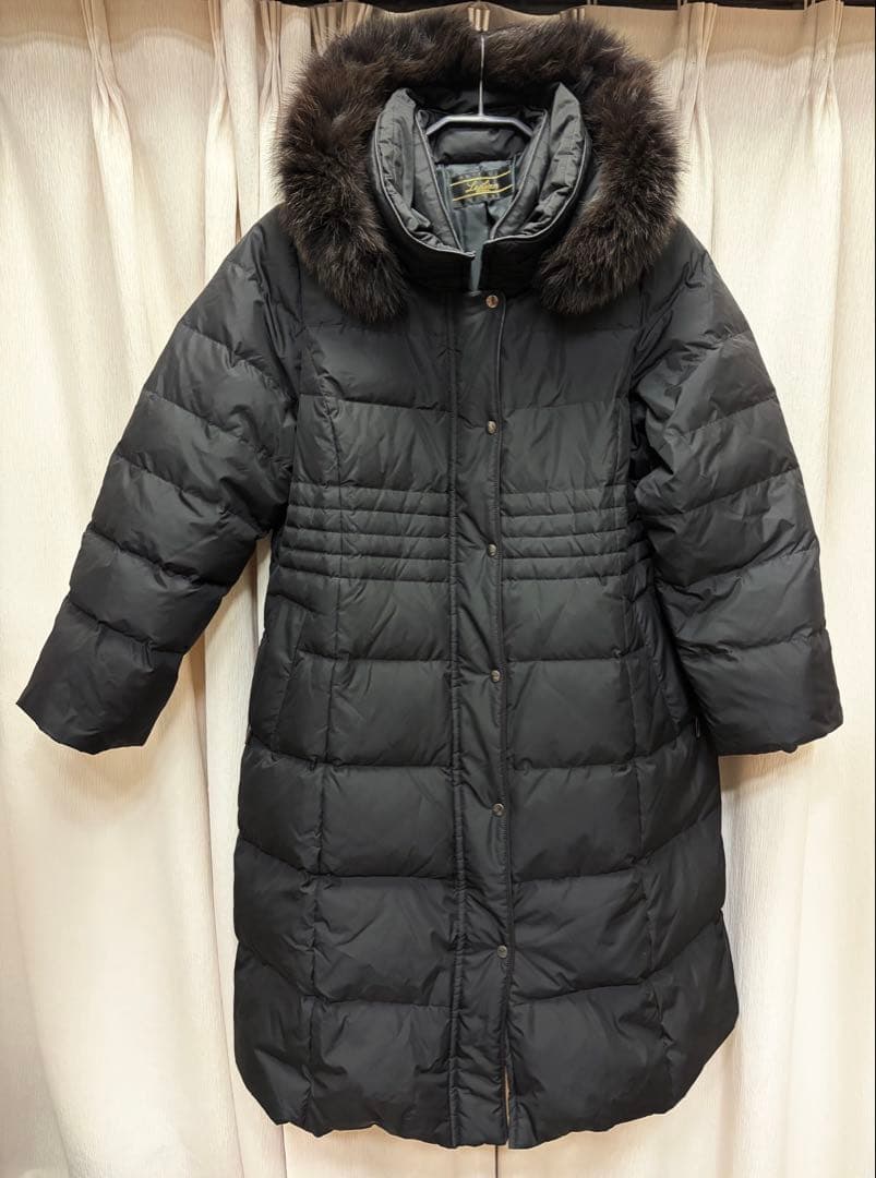 レリアン ロングダウンジャケット 黒13＋ ベンチコート 美品