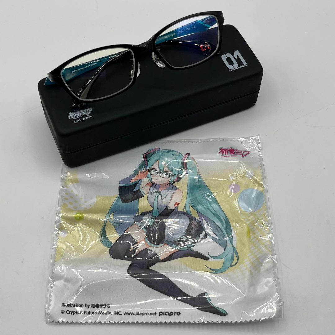 初音ミクPCメガネMIKU−003 和真 初音ミク PCメガネ MIKU-003| 和真パレット