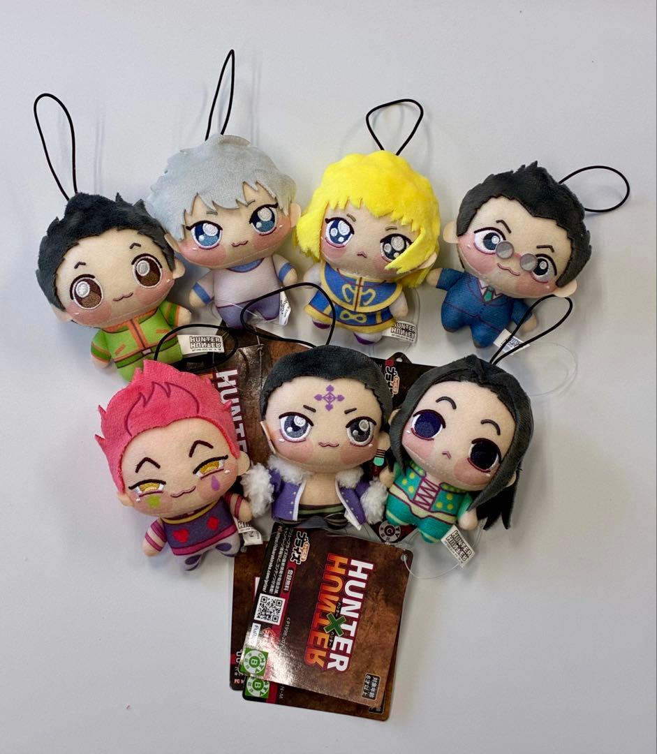 HUNTER×HUNTER ちょぴぬいぷち ⓵ ② 全7種 HUNTER×HUNTER ちょぴぬいぷち1 全4種セット ※複数在庫有の通販 by