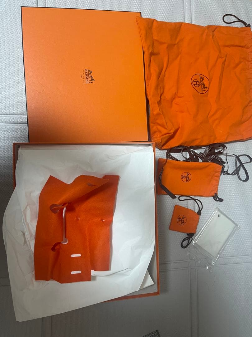 エルメスの空き箱 付属品あり - バーキン25 空箱 付属品 HERMES