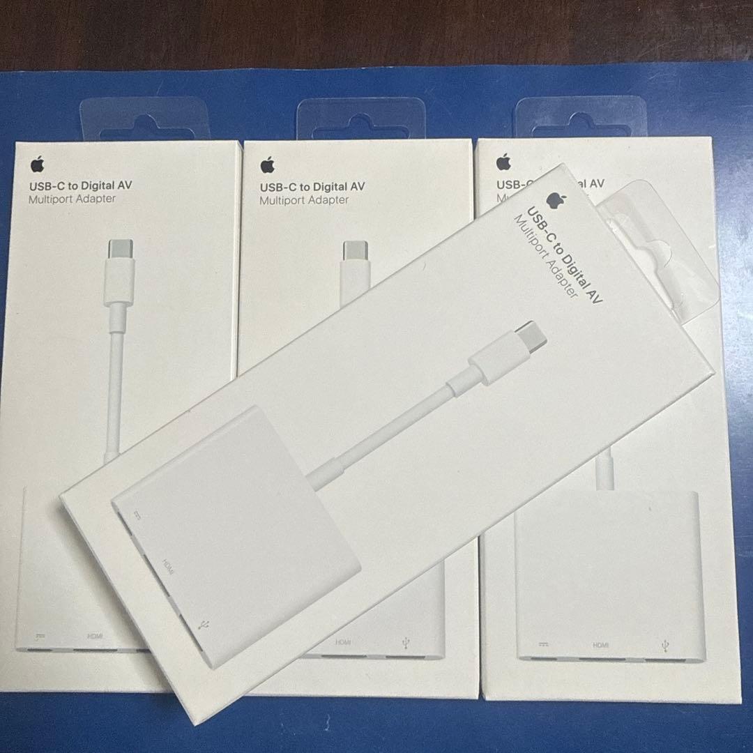 Apple純正USBーc HDMI変換アダプター4セット