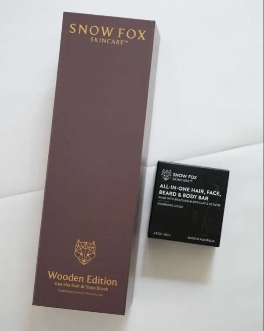  FOX プレミアムFOXカッサ ウッド ヘアブラシ、シャンプーバー ウッドブラシ＋ブラックシャンプーバー - 【公式サイト】SNOW FOX