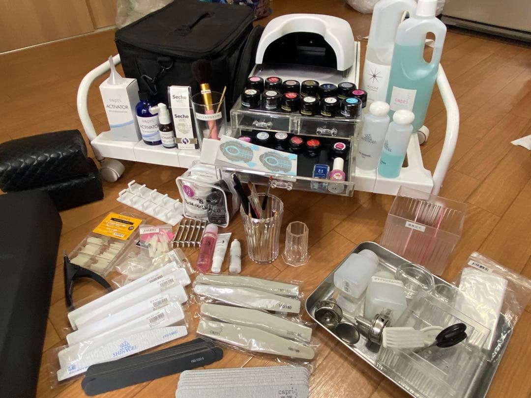 【ネイルセット販売】検定備品〜ジェルネイルプロ用まで