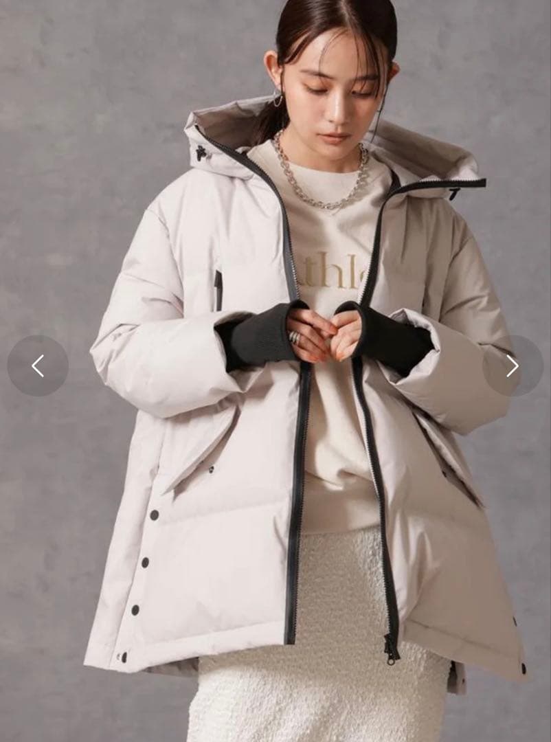 西川ダウン®ソロテックスAラインダウン　オフホワイト　M