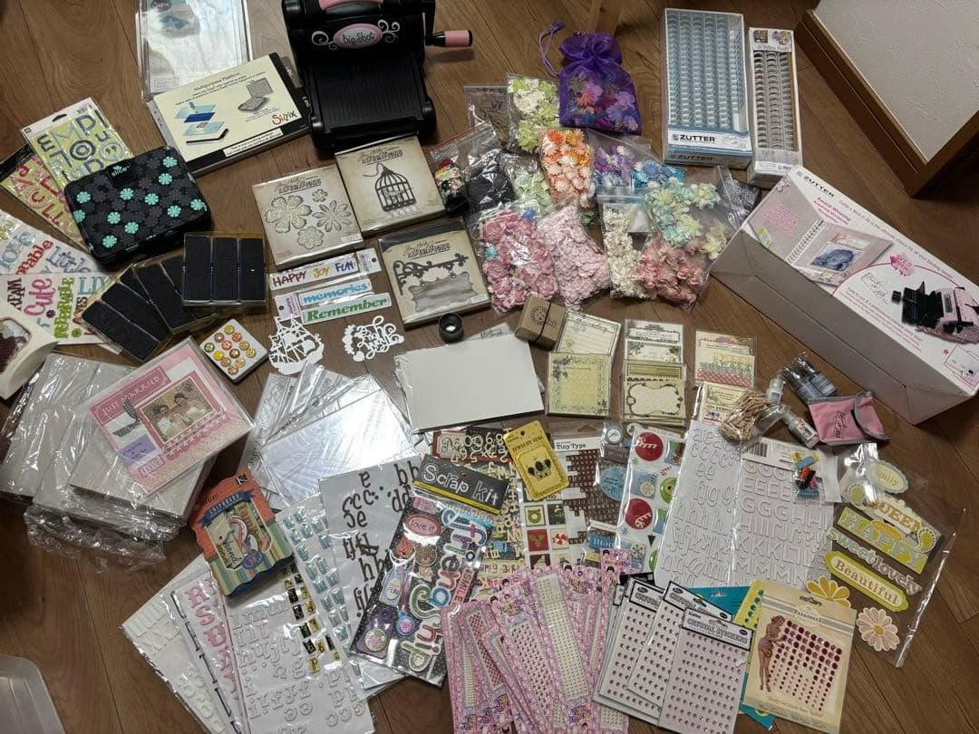 スクラップブッキング素材大量セット
