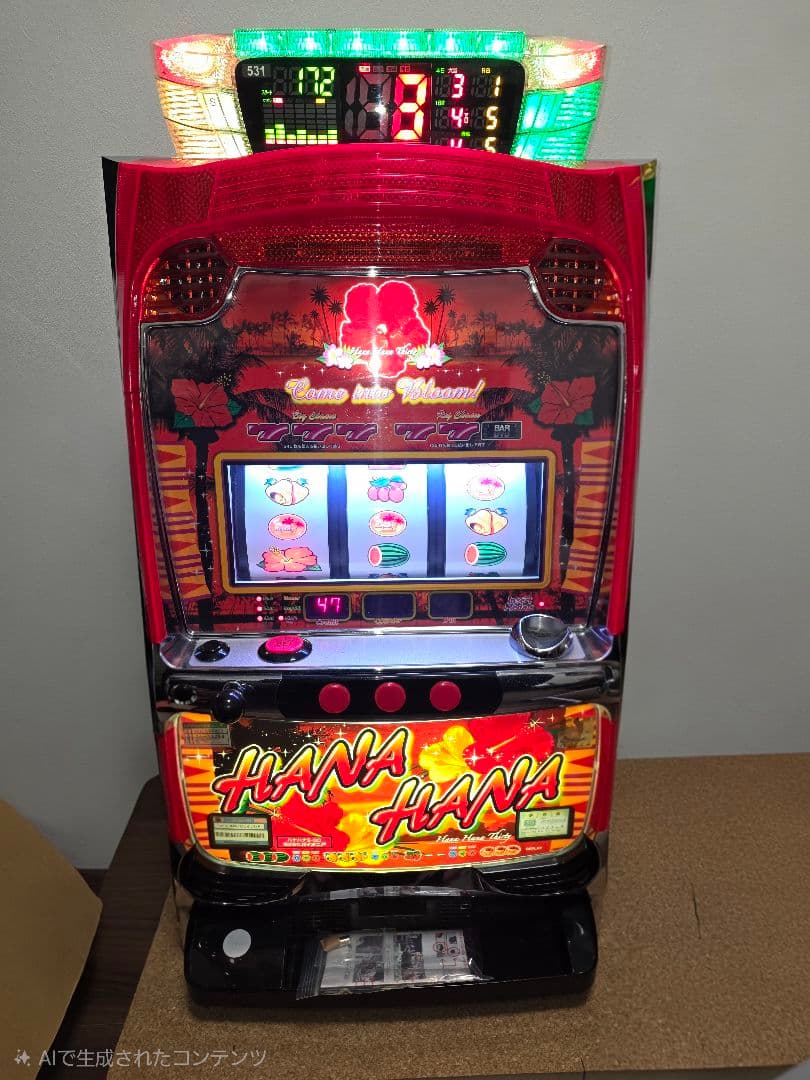 パチスロ実機 オアシス 家庭用電源