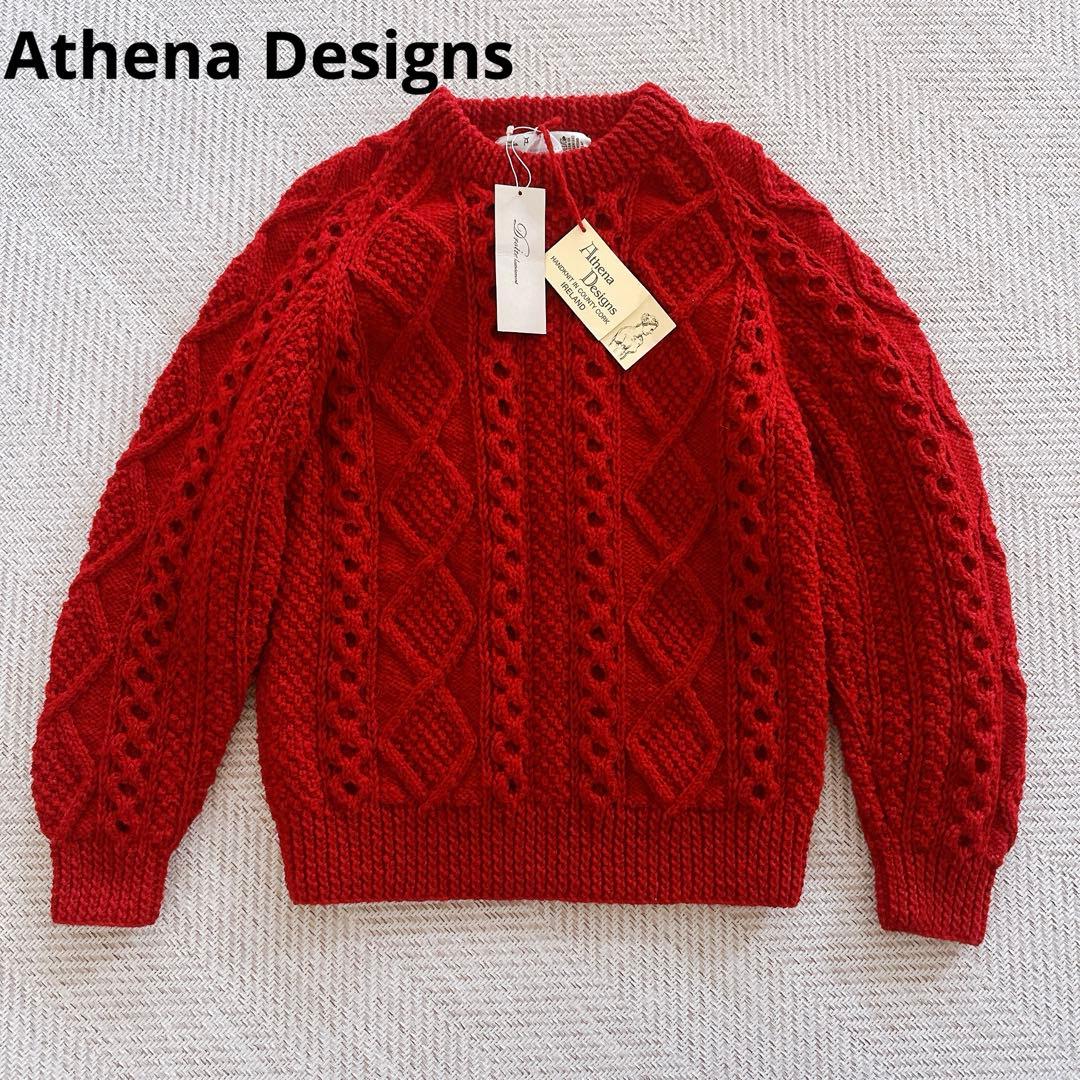 Athena Designs アテナデザイン アラン編みニット