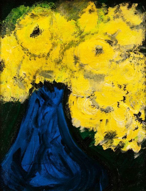 三岸節子、「花 ヴェロンにて」、厳選、希少画集・額装画、人気作品