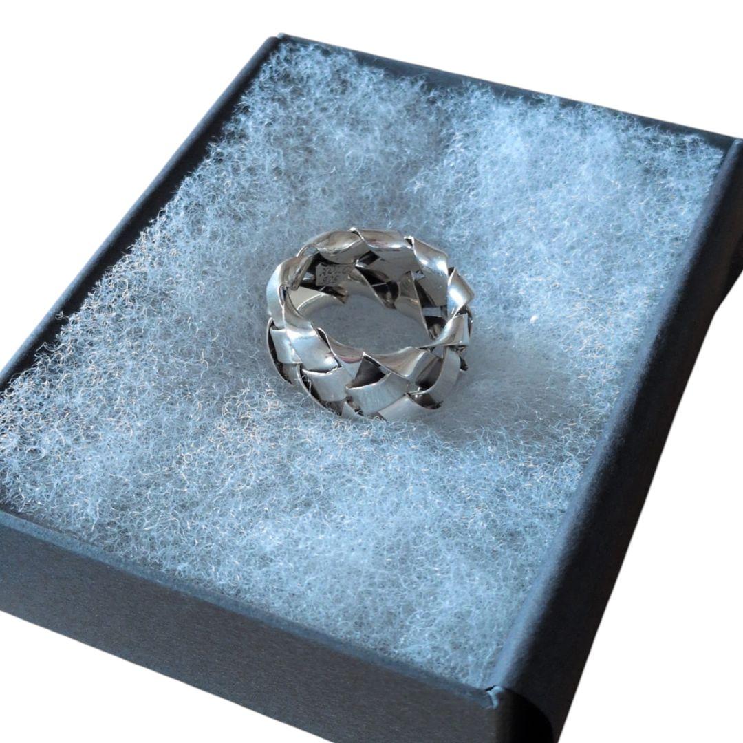 0*4様 XOLO JEWELRY ブレイデッドリング 19号相当 XOLO＞ ブレイデッド リング（リング）｜XOLO（ショロ）のファッション