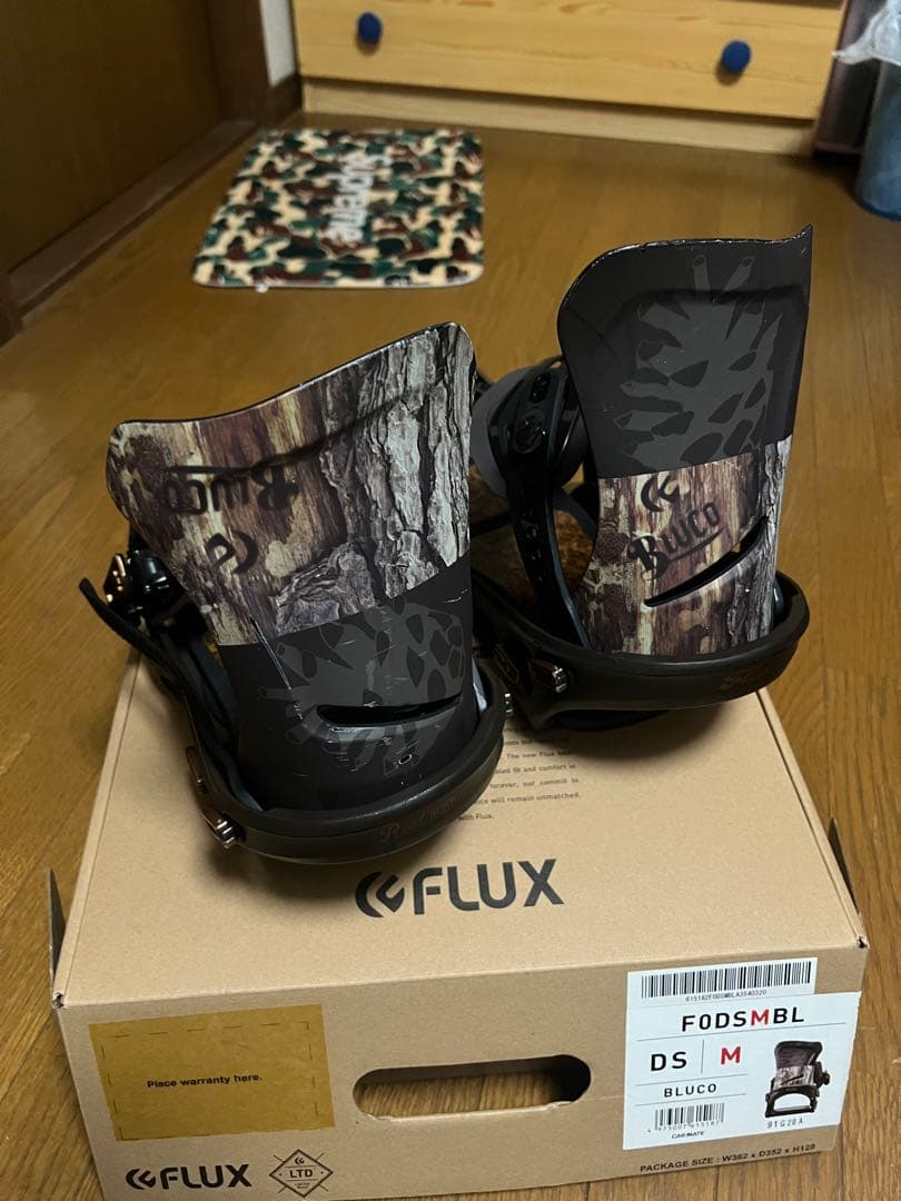 FLUX FODSMBL ビンディング Mサイズ カモフラージュLTD