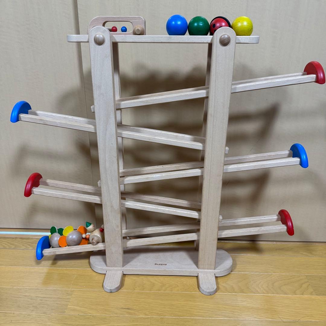 Playme(プレイミー) 【プレジャーガーデン】木製スロープトイ