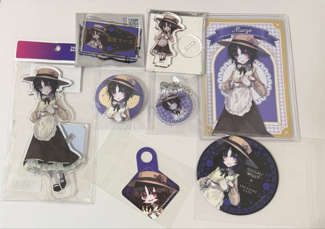 法少女ノ魔女裁判 江ノ島コラボカフェ 宝生マーゴ セット　8点