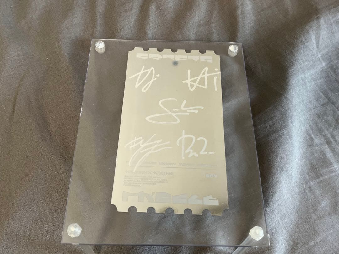 TXT 直筆 サイン TXT 直筆サイン「DRAMA」通常盤/初回限定仕様 - メルカリ