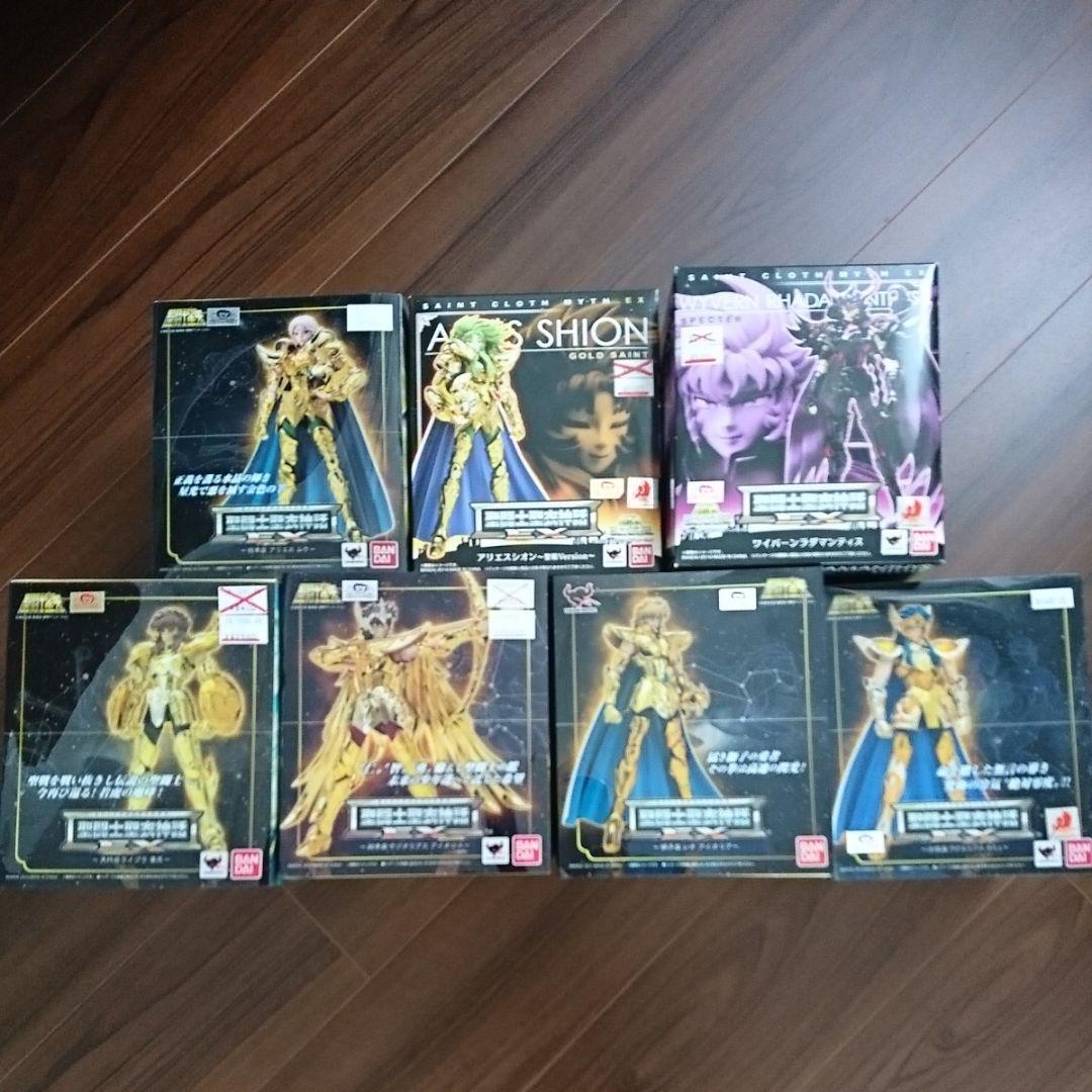 【新品未開封】聖闘士聖衣神話EX 7体セット