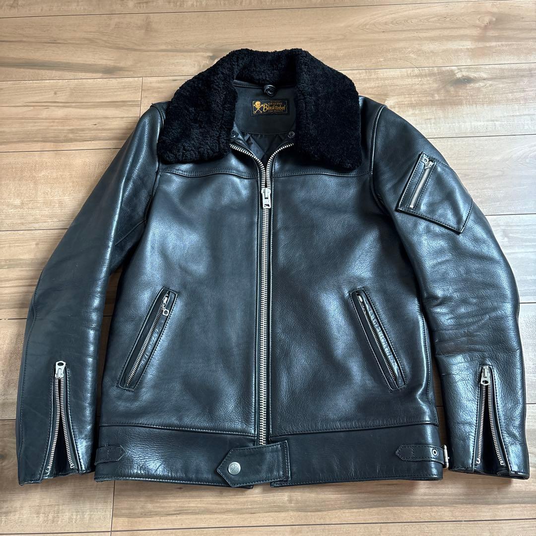 ルードギャラリー ブラックレベル ライダースジャケット ブラックレーベル RUDE GALLERY BLACK REBEL（ルードギャラリーブラックレーベル）の