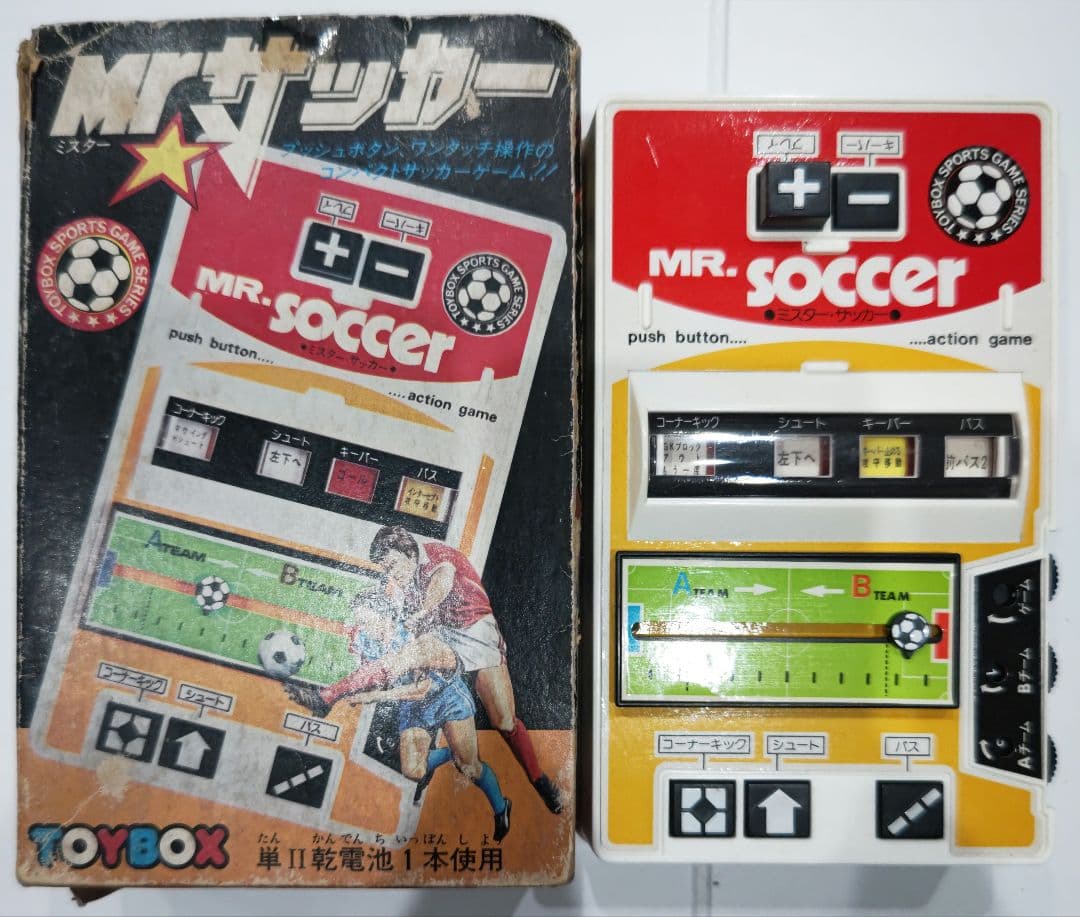 激レア！コンパクトゲーム Mr.サッカー 動作確認済み TOYBOX