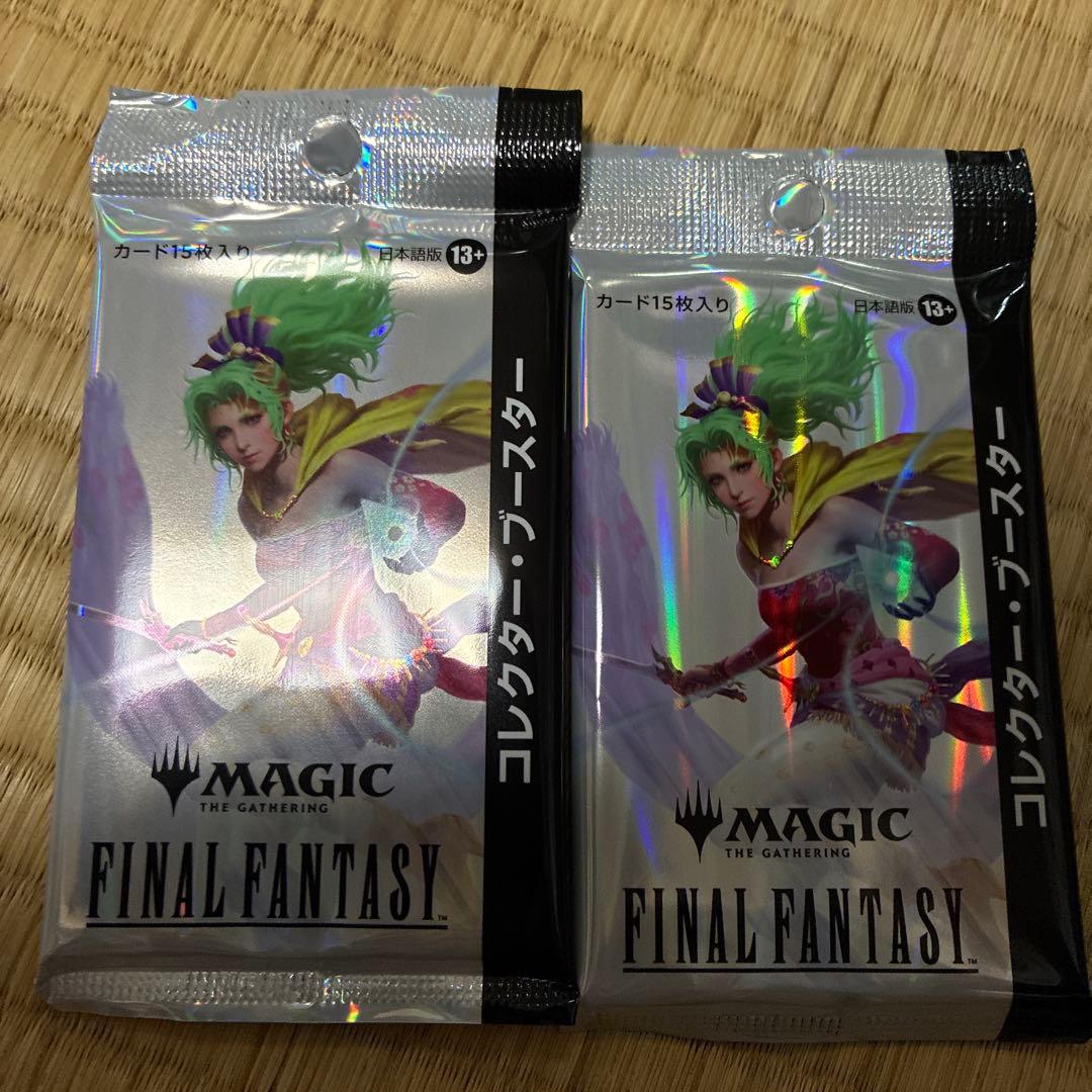 【MTG】ファイナルファンタジー コレクターブースター日本語版　2パック