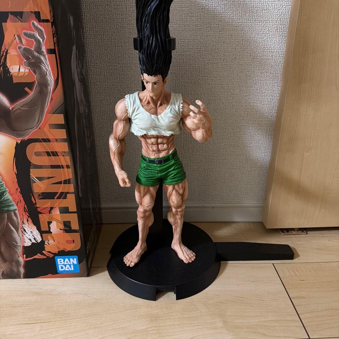 ハンターハンター 一番くじ ラストワン賞ゴン おまけ付き - メルカリ