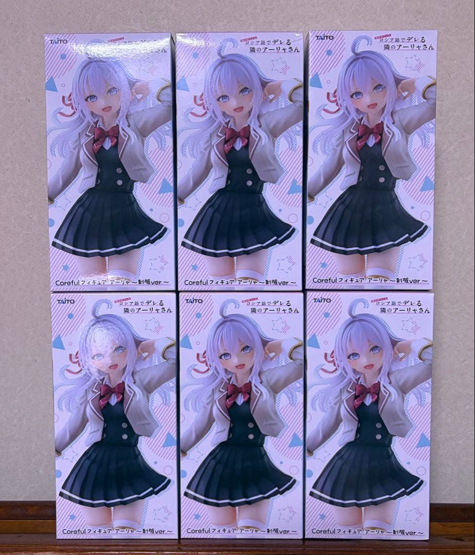 ロシデレ　アーリャ　Coreful 制服　フィギュア　6点セット