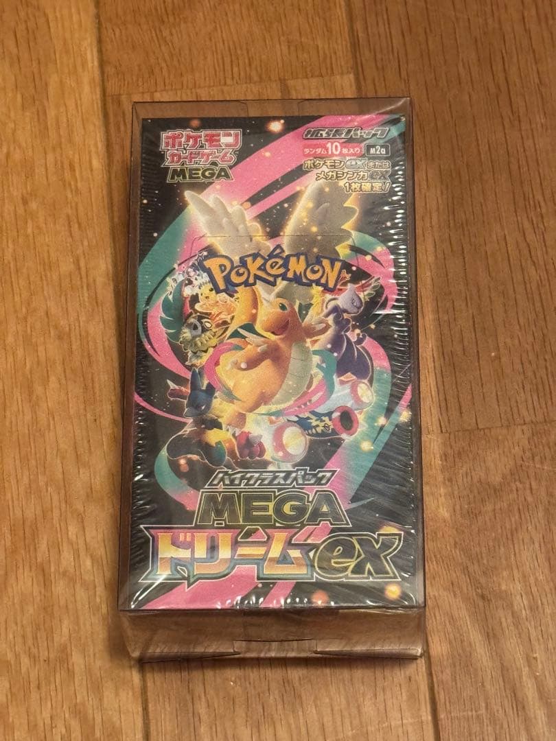 シュリンク付　ポケモンカード MEGAドリームex 1BOX　新品・未開封