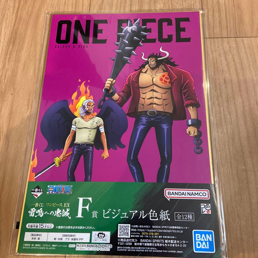 ワンピース色紙 カイドウ アルベル 縦30cm×横20cm - メルカリ