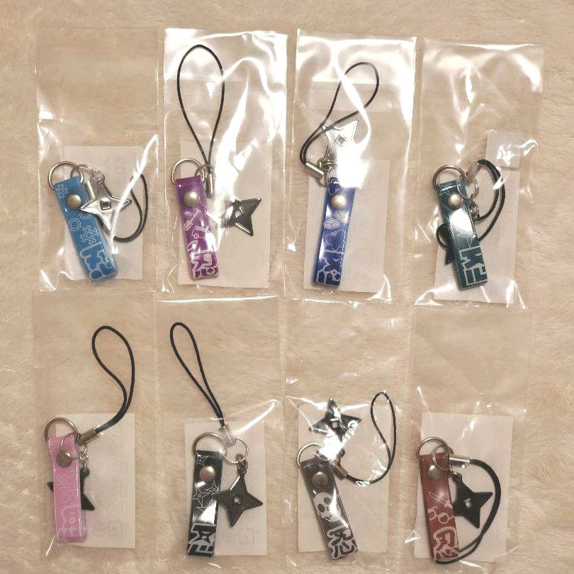 忍ミュ ストラップ 8種セット 忍ミュ 13弾学園祭 商品情報】 サインライトストラップ：各¥1,540