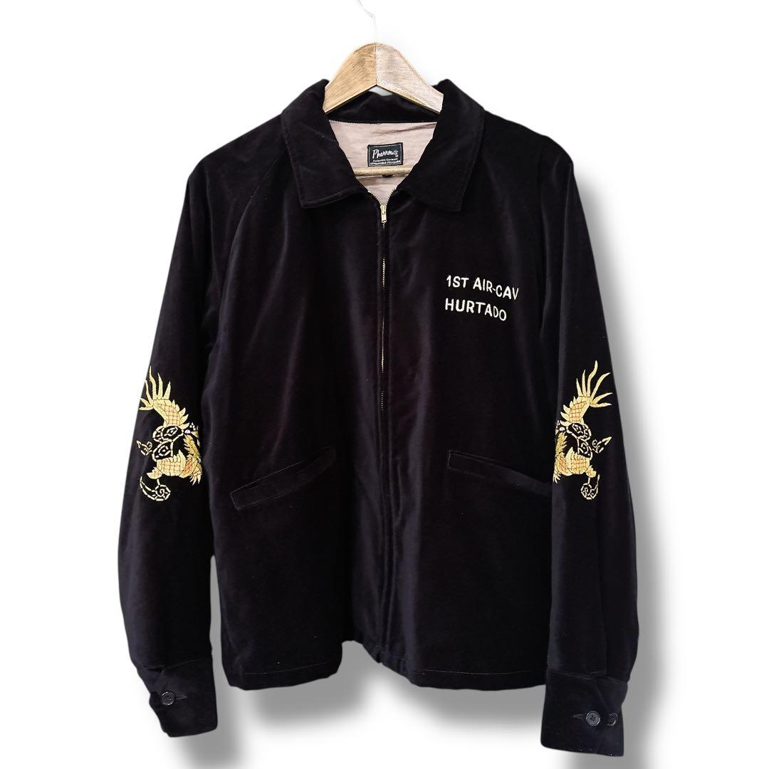 未使用保管品 Pherrow’s ベトジャン スーベニアジャケット 別珍 XL