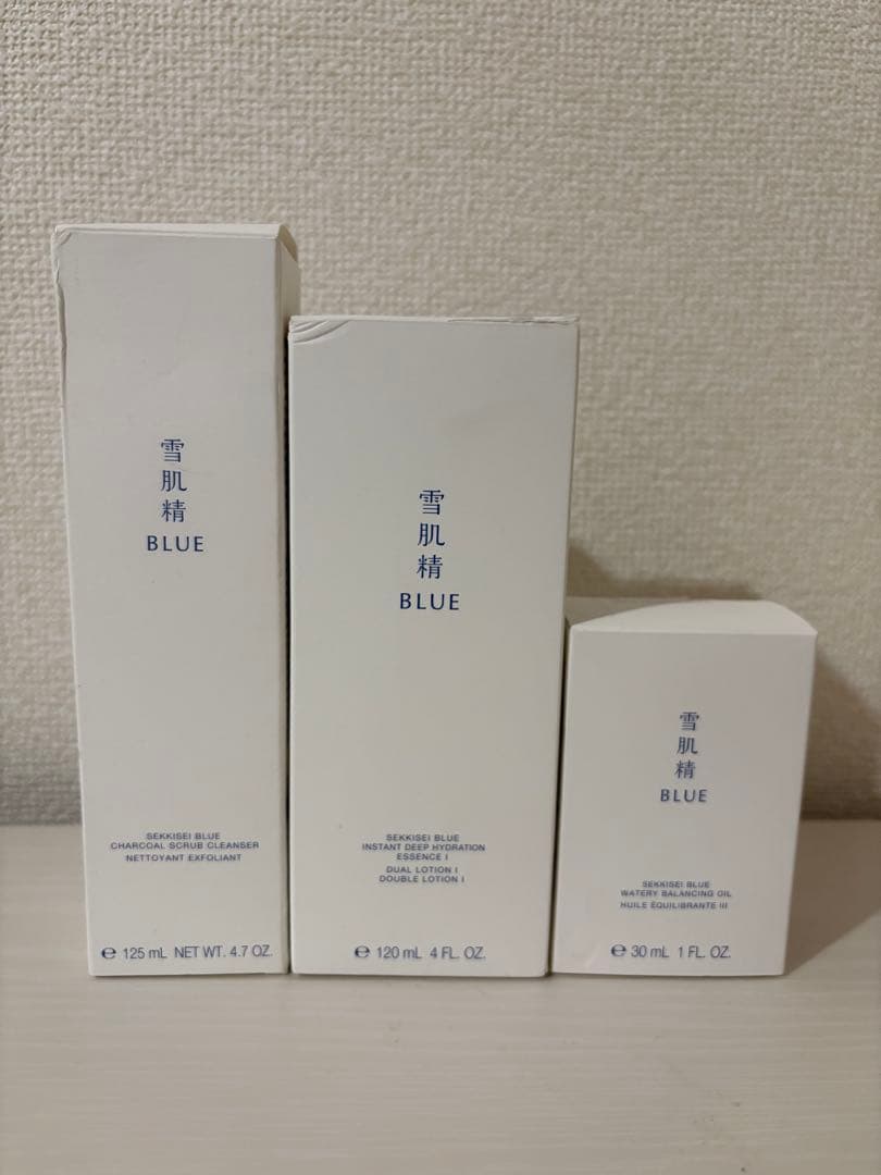 【新品】【単品購入可能】雪肌精 BLUE スキンケアセット　単品購入可能