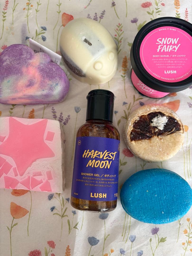 LUSH ヘアケア　ボディケア　バブルバー　シャンプーバー