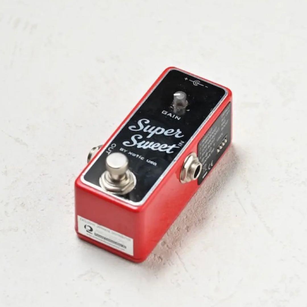 Xotic Super Sweet クリーンブースター　元箱あり