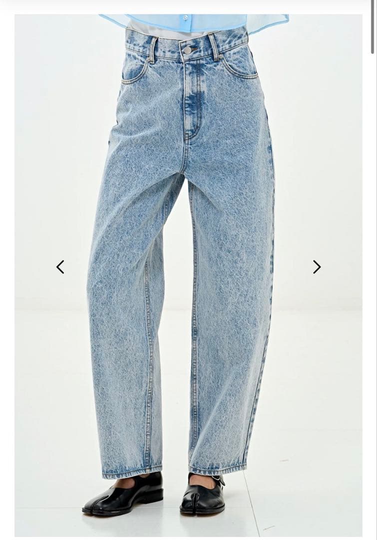 the toé Olympia Denim Pants jacket セット