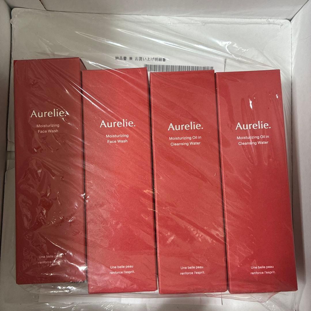 Aurelie 保湿洗顔料 & クレンジングウォーター