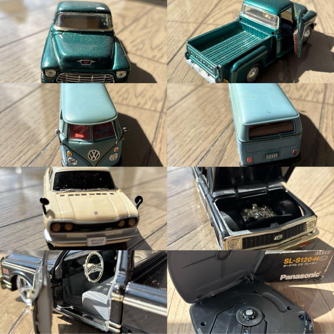 パナソニック SL-S120 他ミニカー 4台セット レトロミニカー
