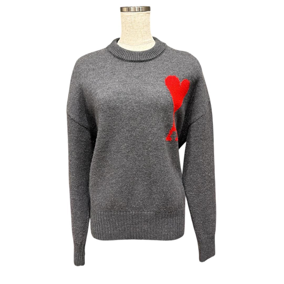 AMI Paris アミパリス　セーター　ニット　カーディガン ハート