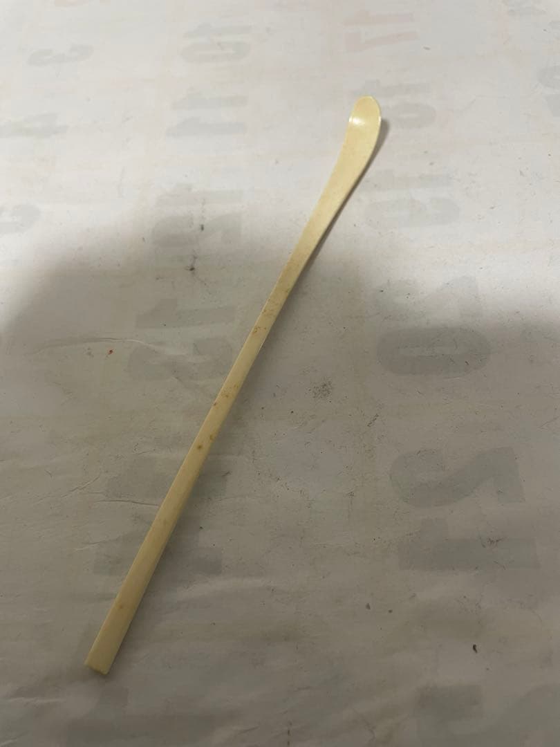茶道具　牙彫　茶杓 象牙 茶箱用 茶杓 | 古美術ささき