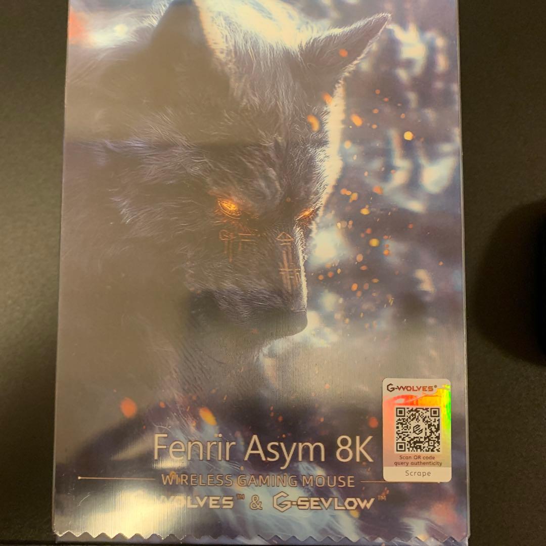 マウス・トラックボール G-Wolves Fenrir Asym 8K Wireless Mouse G-Wolves Fenrir Pro 8K Wireless Mouse ~18.9g,Type C Usb (Including dut