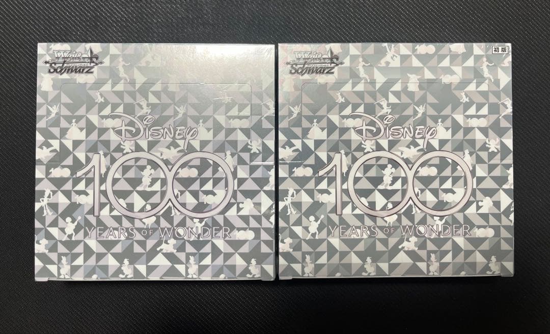 ヴァイスシュヴァルツ Disney 100 2BOXシュリンク付き