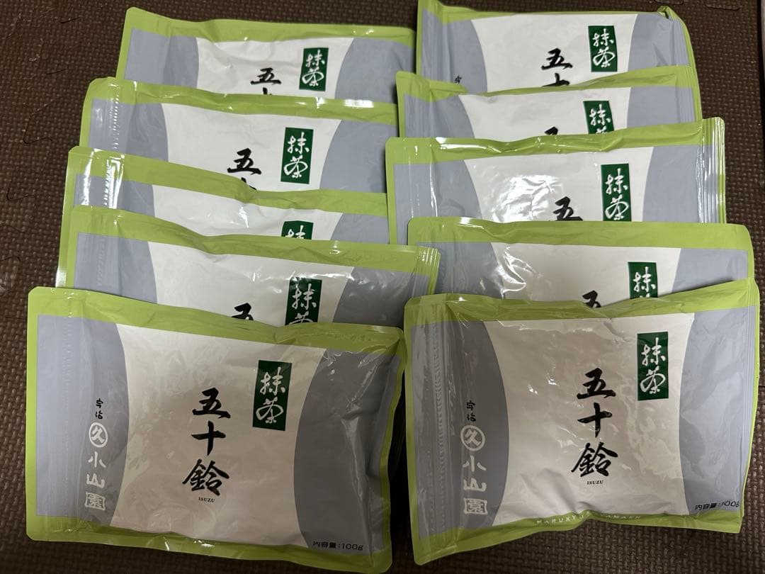 丸久小山園 抹茶 五十鈴 100g 10袋