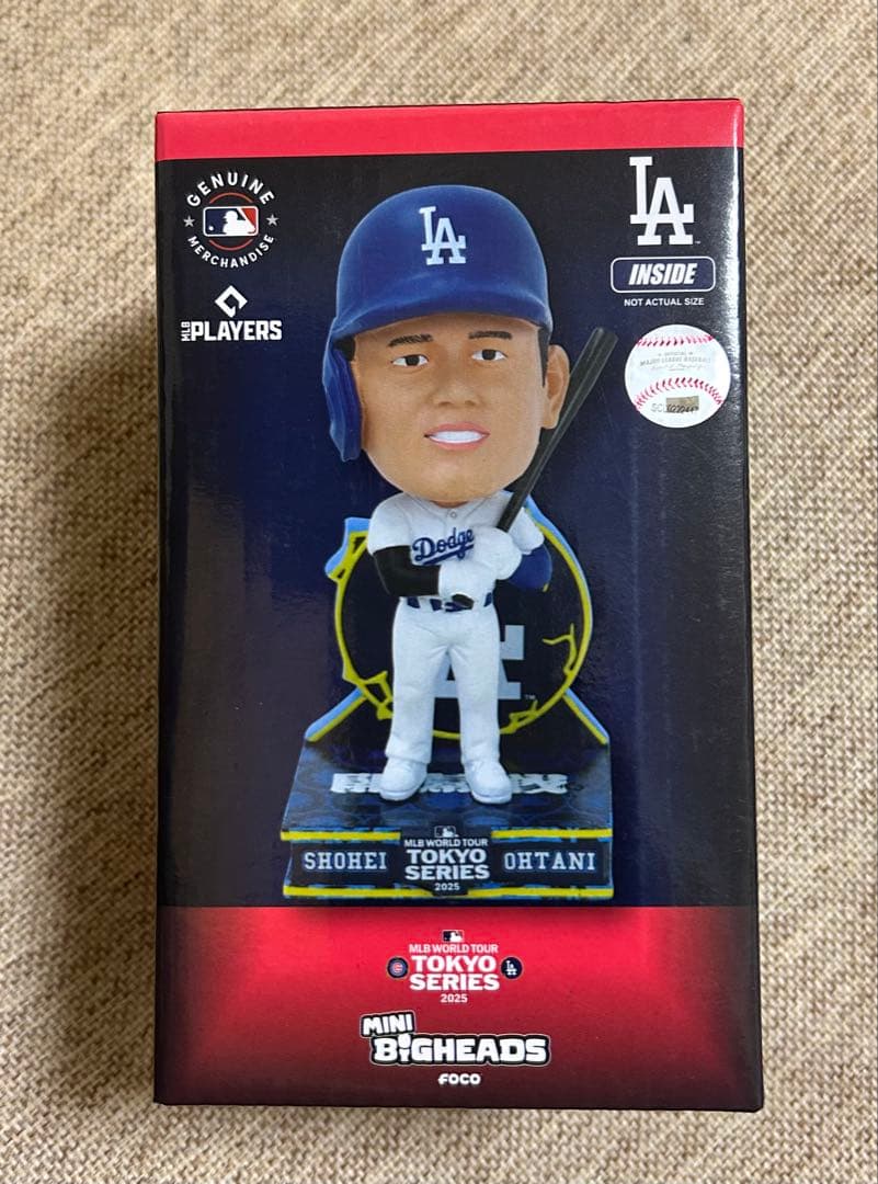 大谷翔平　ボブルヘッド　ミニビッグヘッズ　TOKYO SERIES 2025