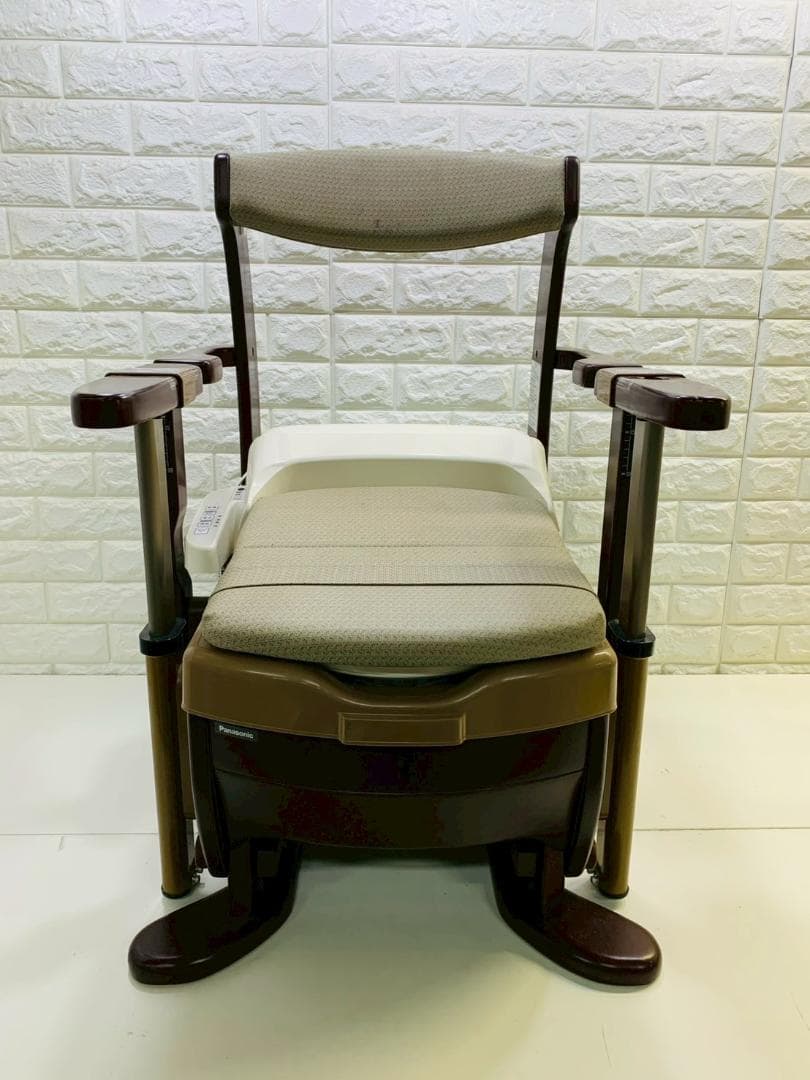 225Z 介護用温水洗浄便座付ポータブルトイレ Panasonic 送料込 ポータブルトイレ＜座楽＞SP型(生産終了)｜排泄用品｜介護用品・設備