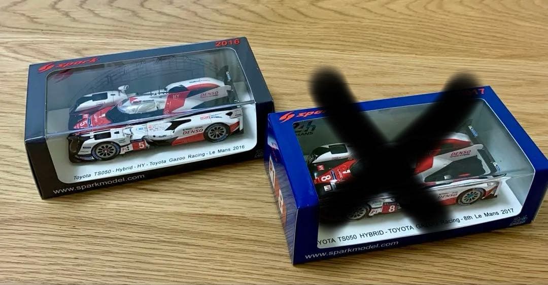 スパーク トヨタTS050 Hybrid ルマン24h '16&'17 2台