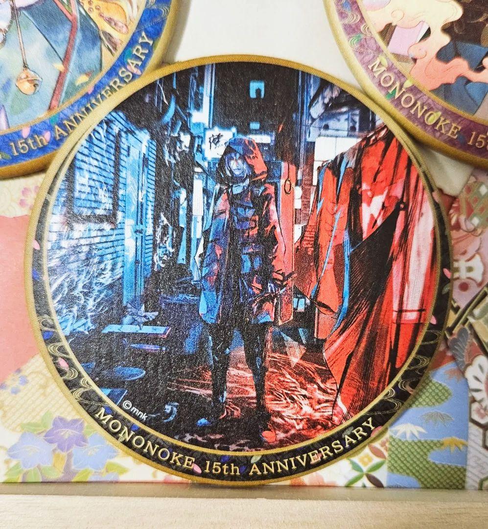 モノノ怪 十五周年記念 和紙風缶バッジ redjuice