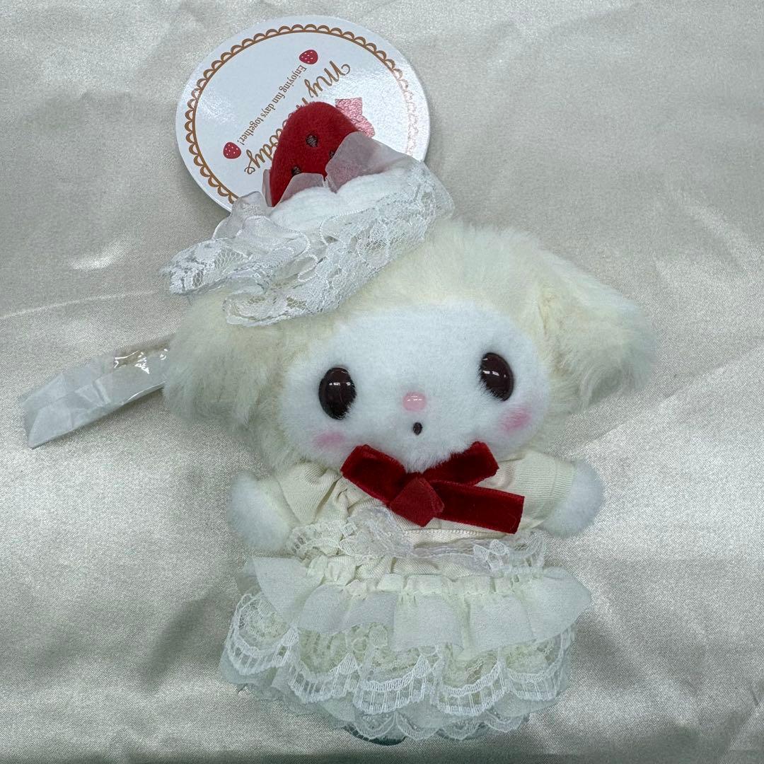 マイメロディ ショートケーキ マスコット バッグチャーム サンリオ